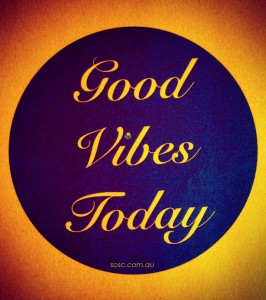good vibes today poster
